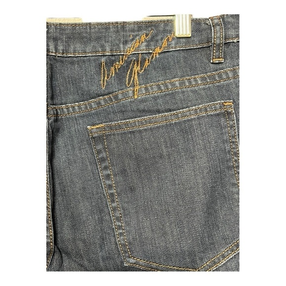 Badgley Mischka Jeans American Glamour Plus-Size Straight Leg Bootcut Denim Jean - Picture 4 of 4